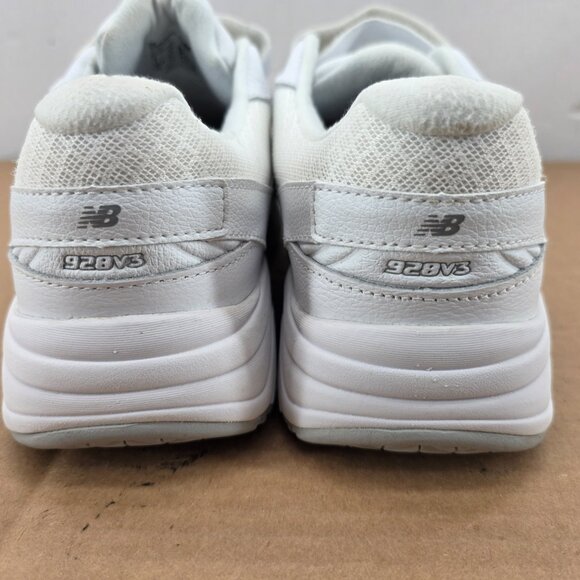 New Balance 928v3 Women's Leather Walking Shoes White Sneaker WW928HW3 Sz 9 EE - Picture 3 of 16
